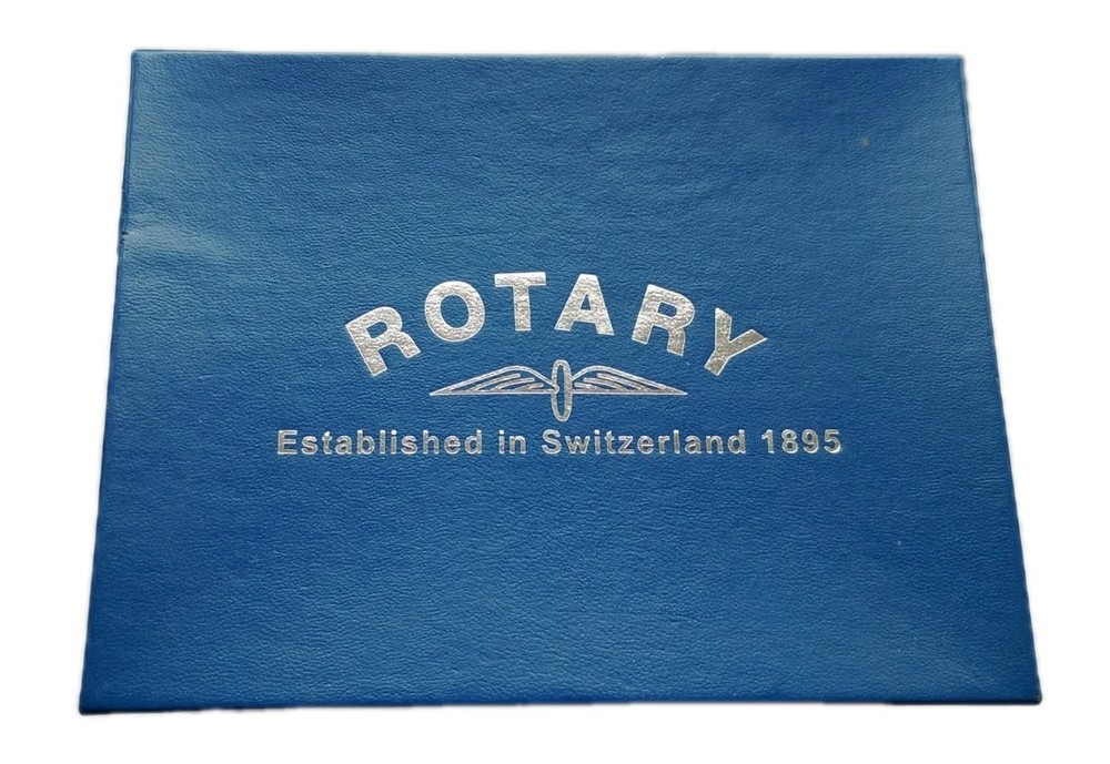 EMPTY ROTARY CARDBOARD WATCH BOX -  EMPTY