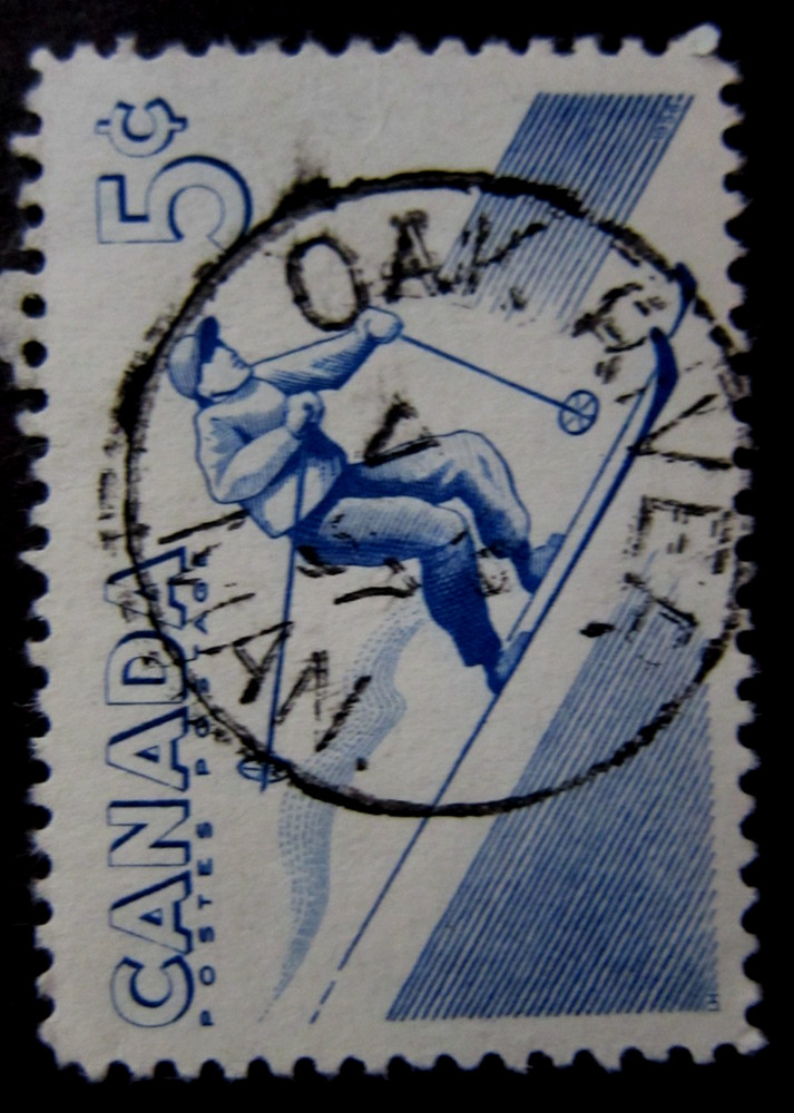 Canada #368 CDS Cancel Oak River, MB {ebhs150}