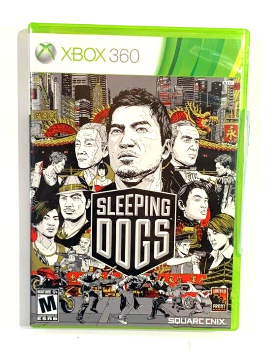 Sleeping Dogs (Xbox 360, 2012) Authentic Replacement Case Only