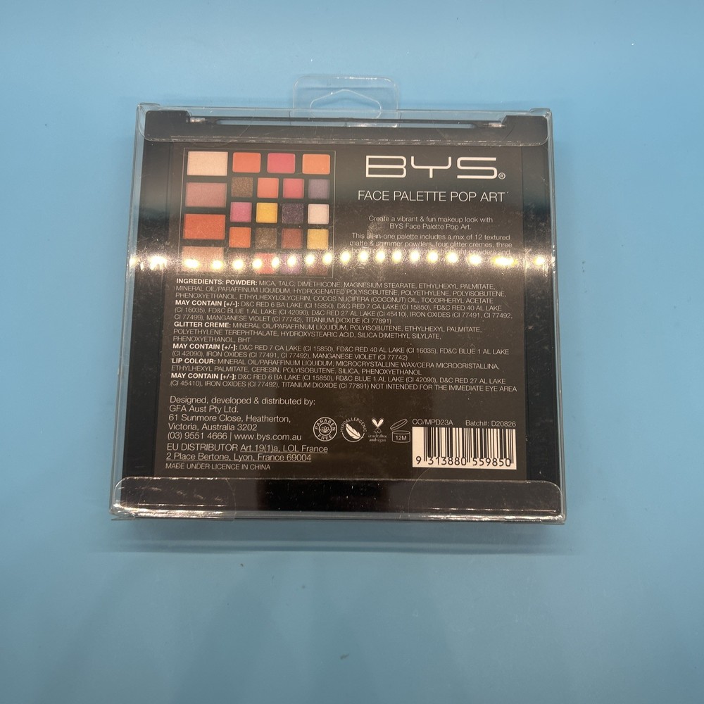 BYS Face Makeup Palettes (Pop Art Face) ✅✅