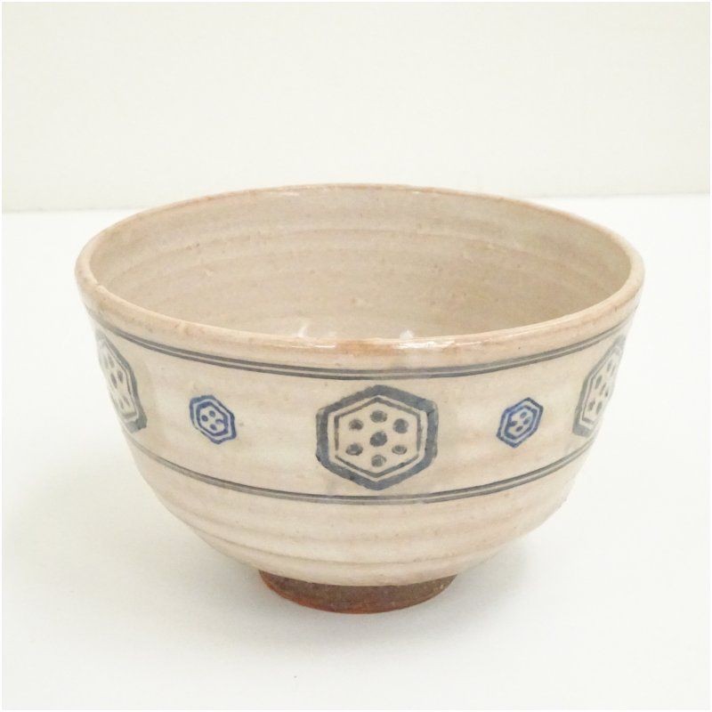 Tea Utensils Colored hexagon pattern ceremony Matcha Stylish tableware Retro