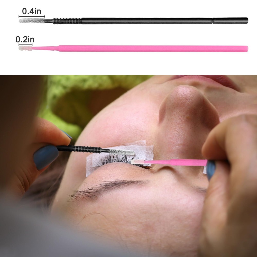 Micro Brushes Microswabs For Eyelash Extensions & Makeup Lint Free Lip Micro App