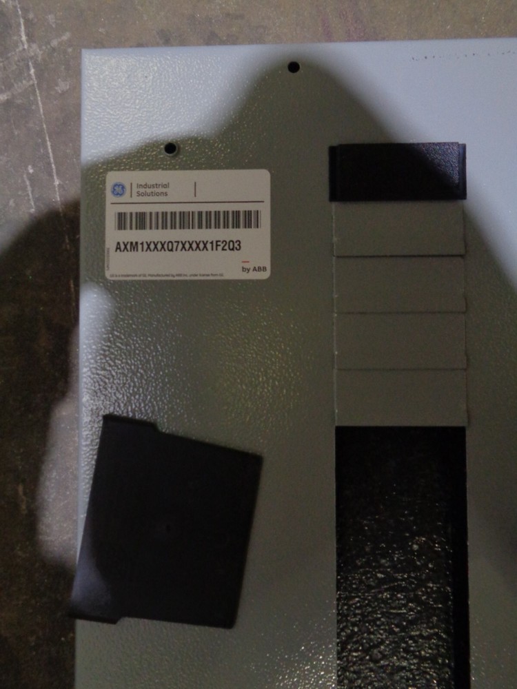 GE ABB AQF3421MTX lighting panelboard interior 3 phase breakers 125 AMP NEW