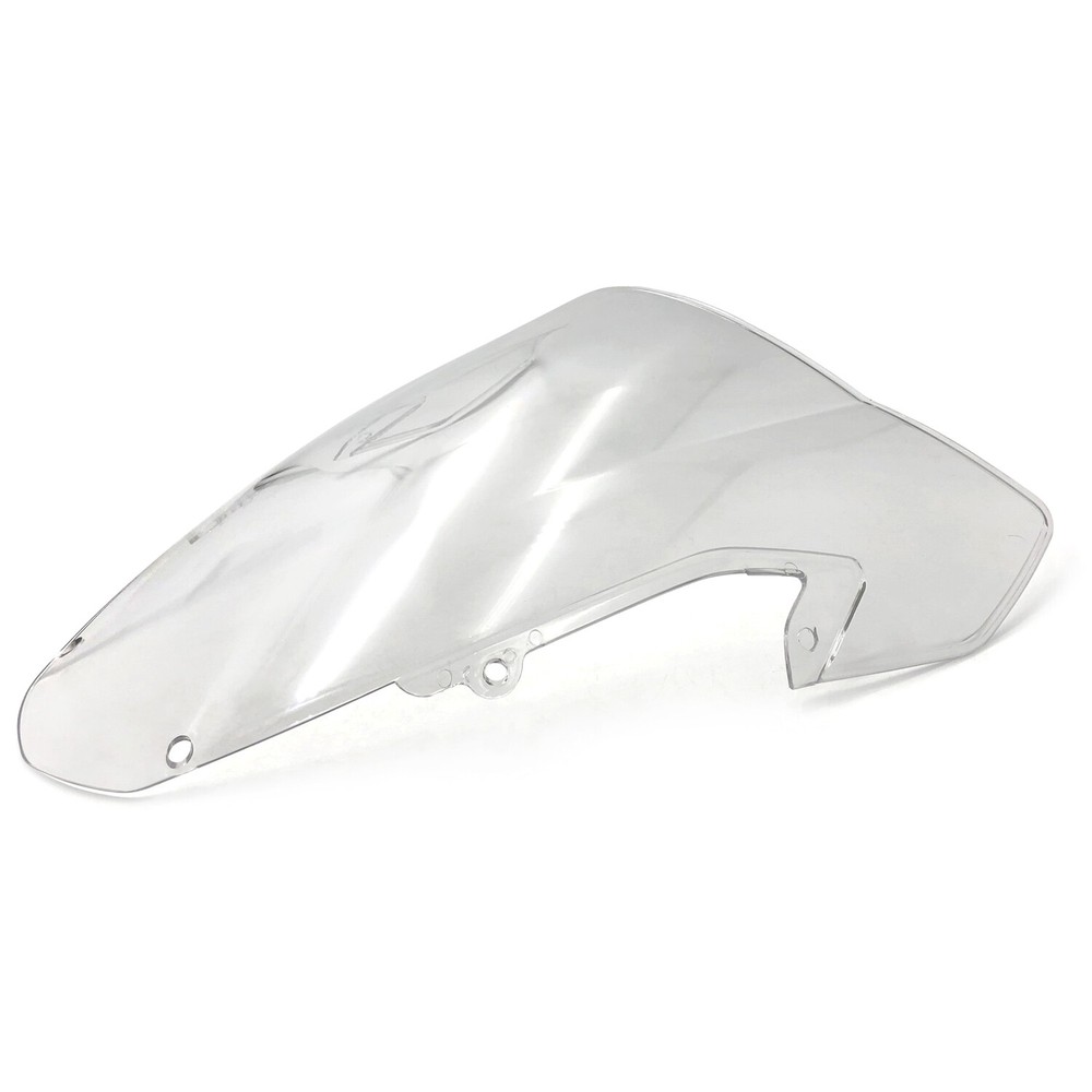 Clear DOUBLE BUBBLE TRANSPARENT WINDSCREEN SHIELD FOR 2003-2004 SUZUKI GSXR1000