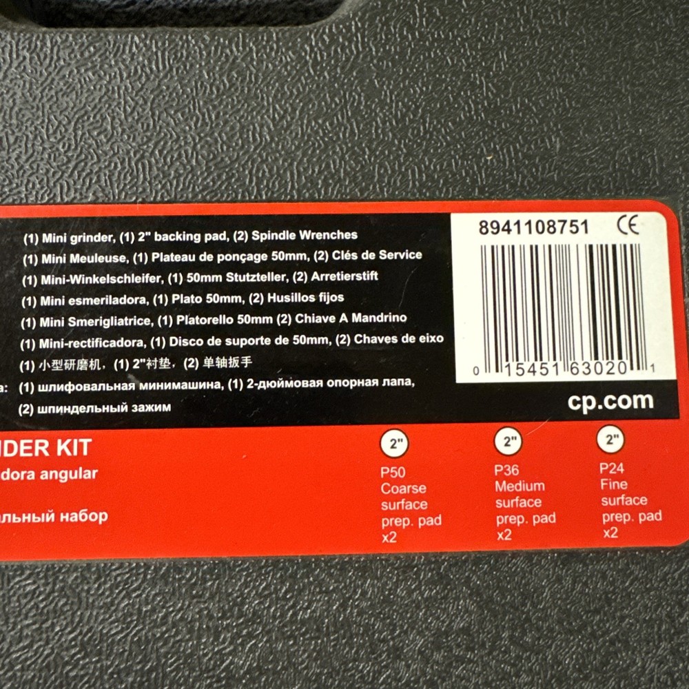 Chicago Pneumatic CP875K - Mini Angle Die Grinder Kit