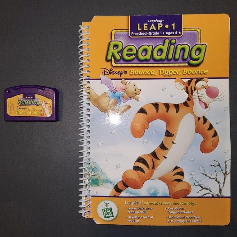 LeapFrog LeapPad Interactive Book & Cartridge*UNTESTED