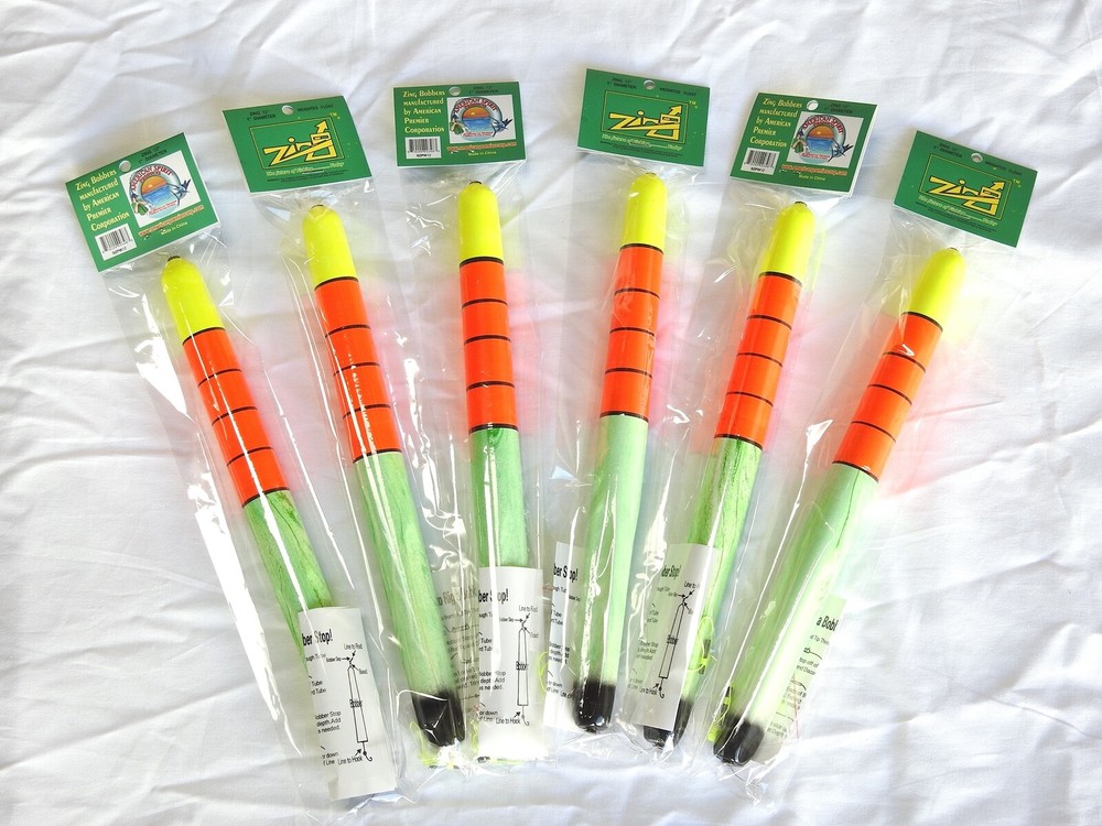 Catfish Bobber 12" / ZING POLE FLOAT/ 6 Pack