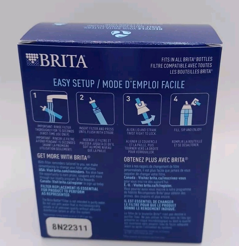 Brita bottle replacement Filter 1 Pack 6 Filters BB06