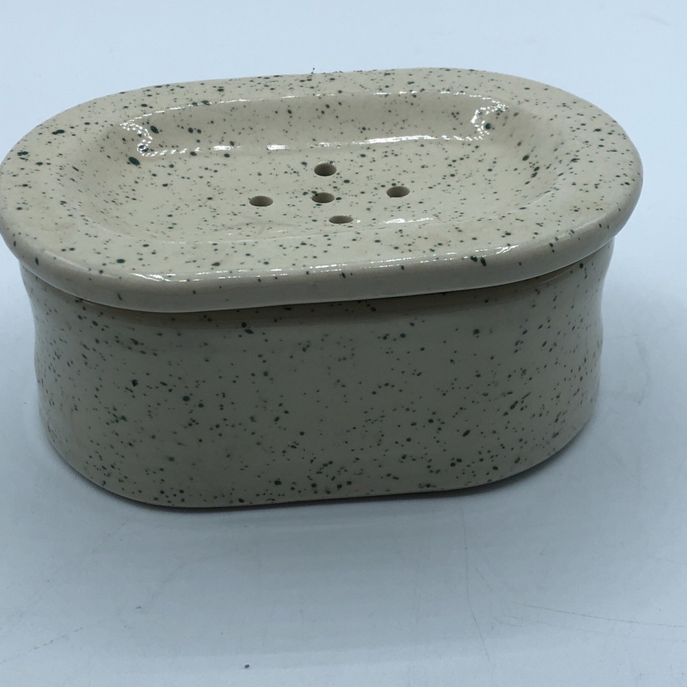 Hermitage Pottery Sandstone 2 Piece Soap Dish