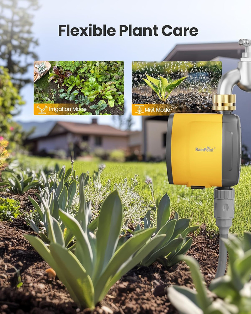 Smart Wifi Water Timer with APP Control & Automatic Rain Delay