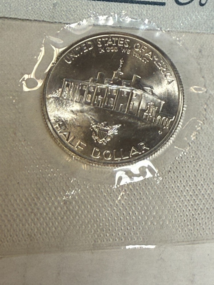 1982 D GEORGE WASHINGTON SILVER HALF DOLLAR COMMEMORATIVE COIN UNCIRCULATED