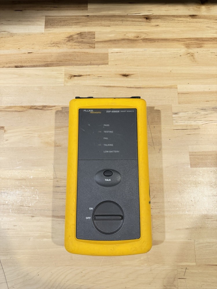 FLUKE NETWORKS DSP-4300 CABLE ANALYZER SMART REMOTE (TESTED) FREE SHIPPING