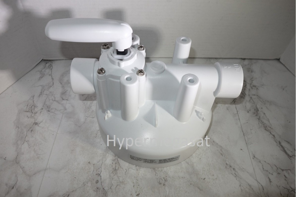 GE GXWH40L Replacement Whole House Water Filter Head with By-Pass Valve Handle
