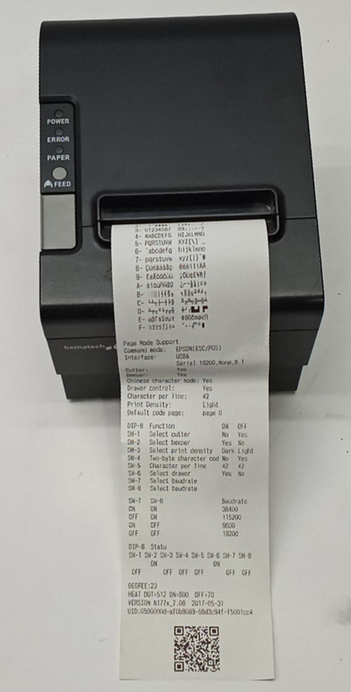 Bematech LR2000 Desktop Thermal Receipt Printer with USB Cable +WC698