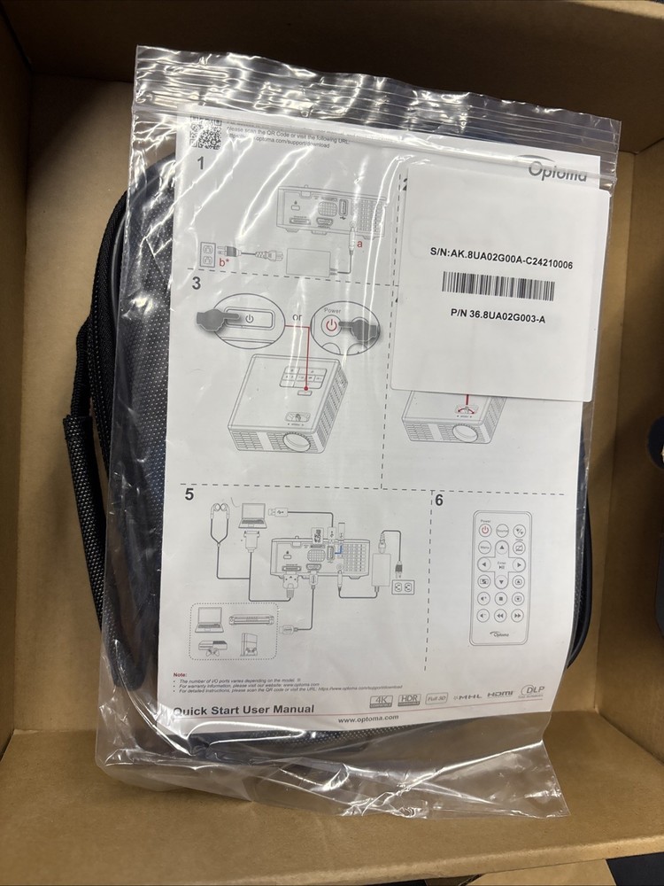 Optoma ML750 DLP Projector