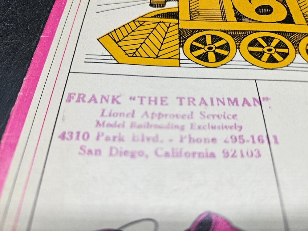 1965 LIONEL CATALOG Toy Train & Accessory Postwar catalog