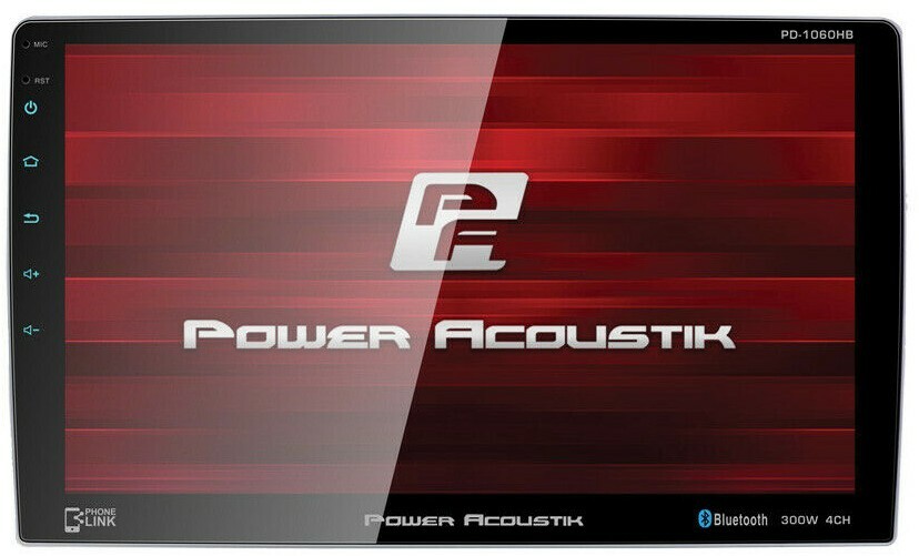 Power Acoustik 2-Din 10.6" DVD CD Player Bluetooth Android Phone Link PD-1060HB