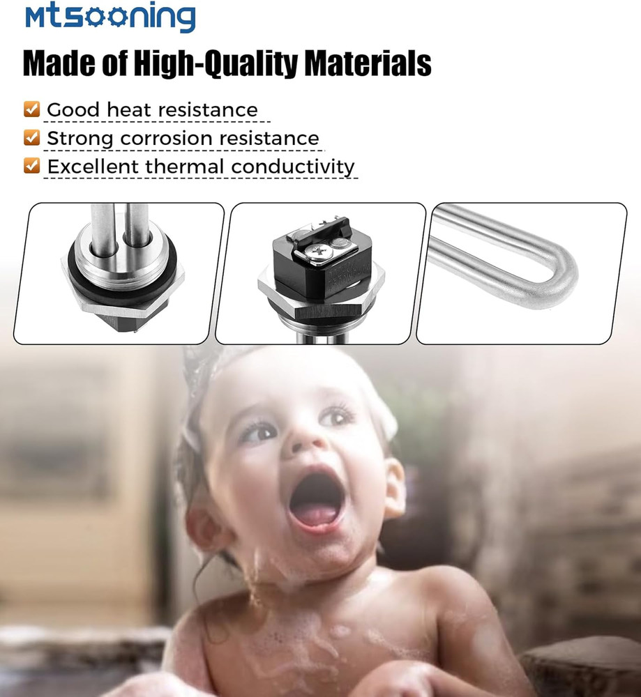 100108283 Water Heater Element Replacement for AO Smith Electric Water Heaters,