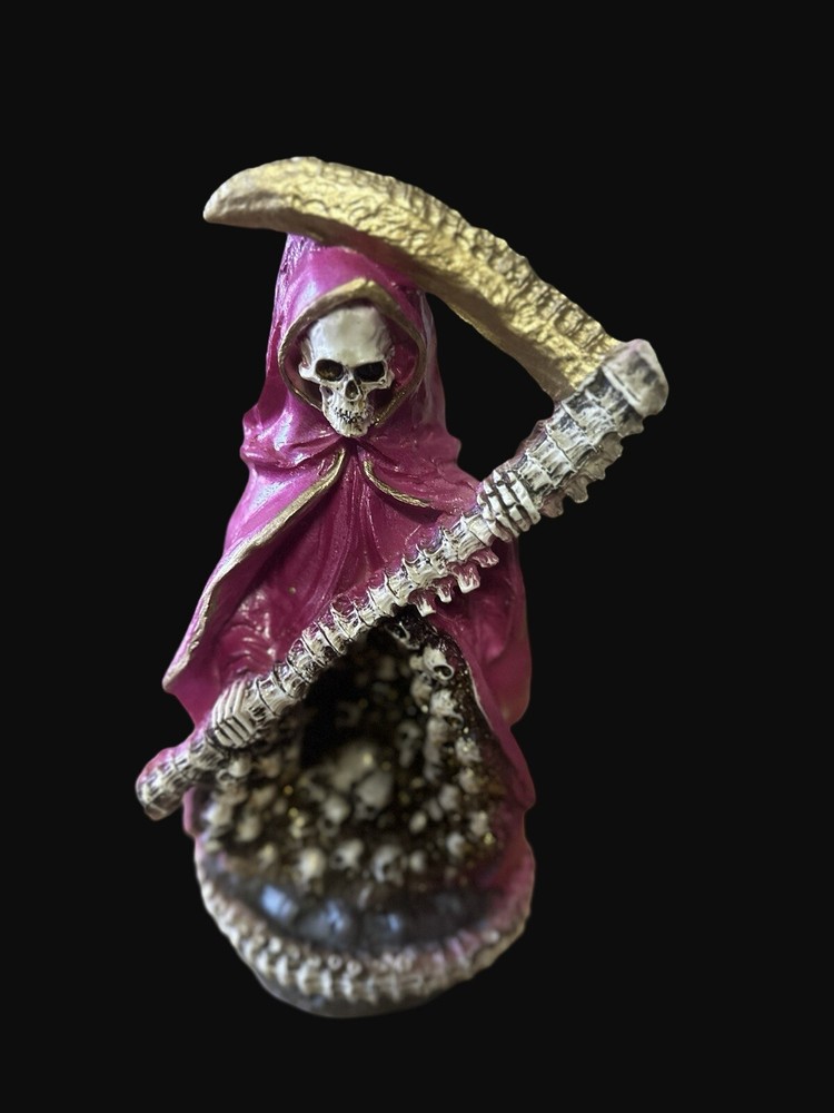 Santa Muerte Deseo * Rosa * Curada 10”