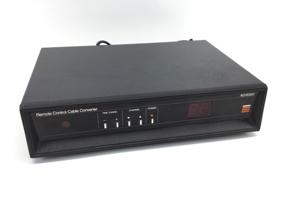 Gemini Wireless Cable Converter/Tuner Model AD6000