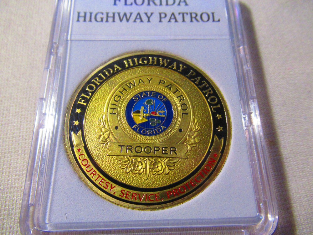 FLORIDA HIGHWAY PATROL Challenge Coin