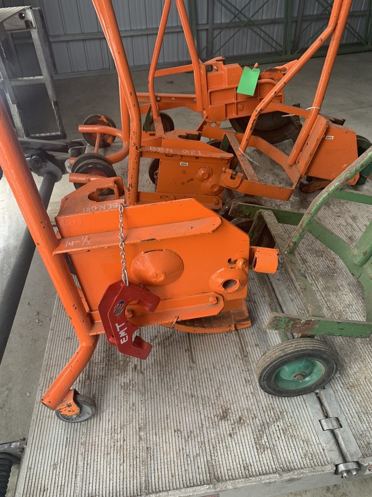 MECHANICAL CONDUIT BENDERS FOR ELECTRICAL PIPE - USED