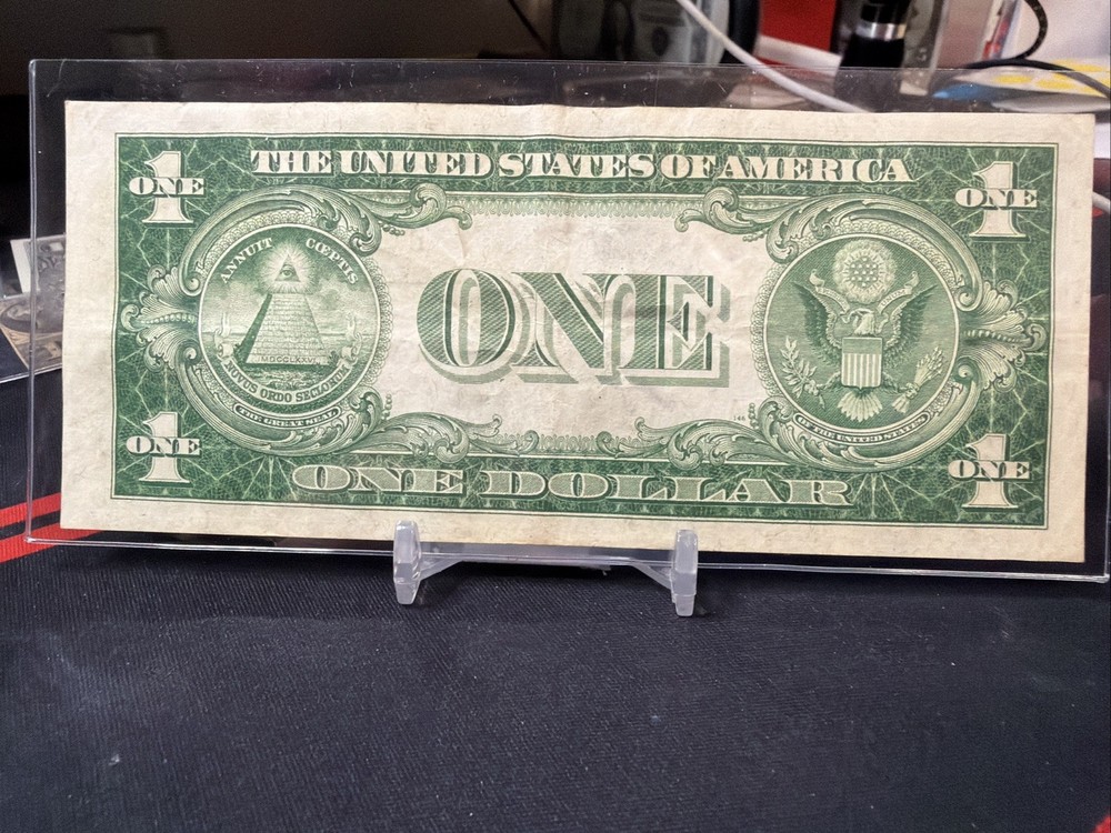 😁 1935 $1 SILVER CERTIFICATE "DOUBLE DATE" B /A BLOCK