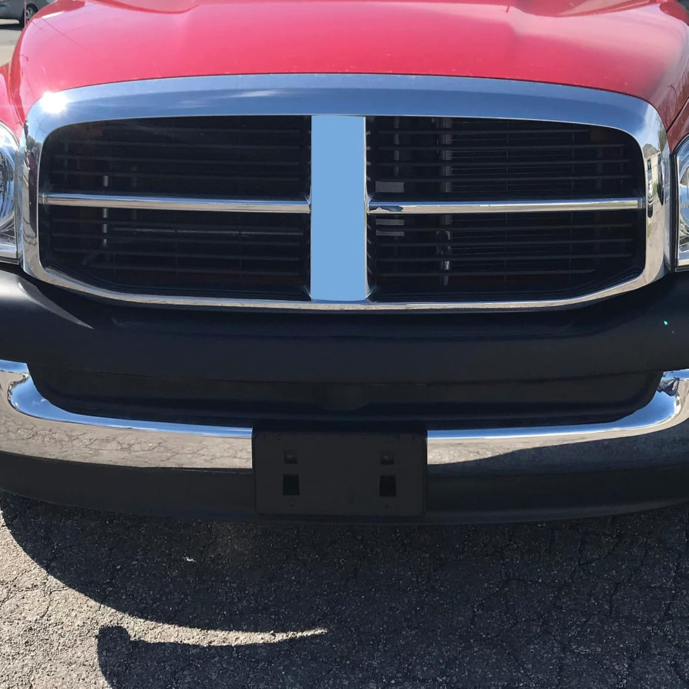 Front Bumper License Plate Frame Bracket Holder Compatible with 2004-2008 Dodge