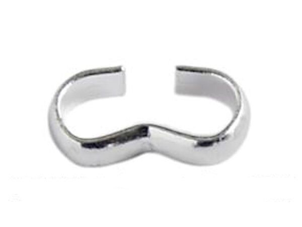Quick Link, 60 MEDIUM Silver Plated Connectors to Connect Links for Chain & More