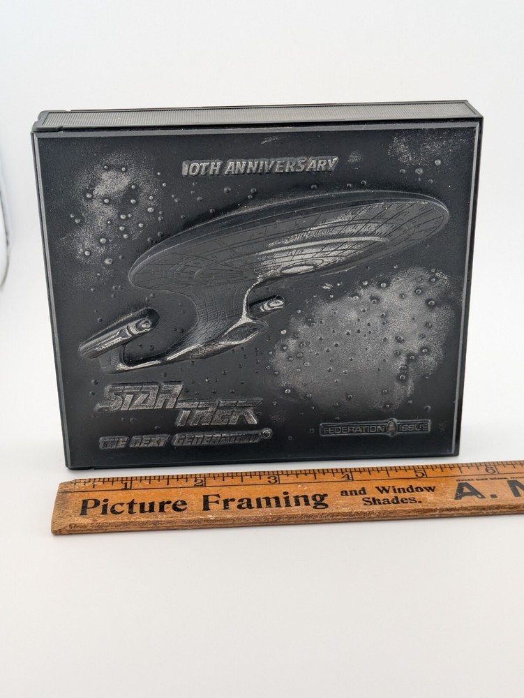 Star Trek Next Generation Commemorative Enterprise Quad CD Jewel Case - Empty