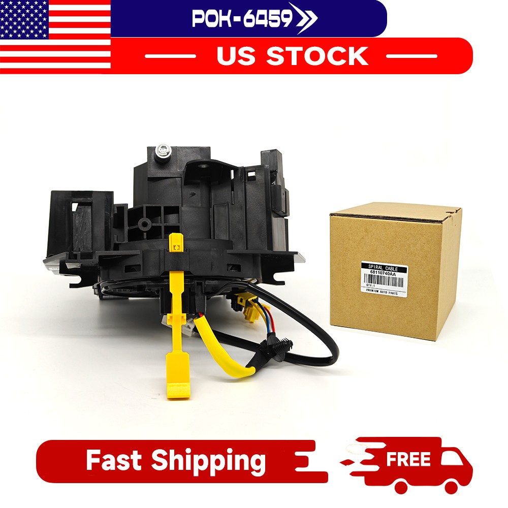 Clock Spring  with Angle Sensor for Dodge Ram 1500 2013-2022