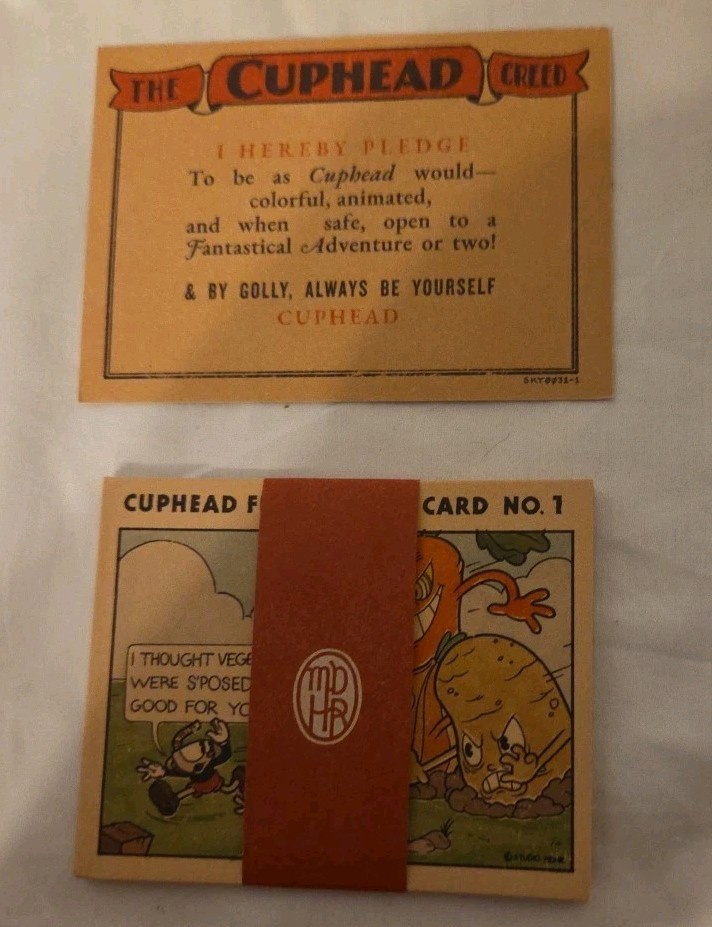 Authentic Box Case ONLY for Nintendo Switch "Cuphead"