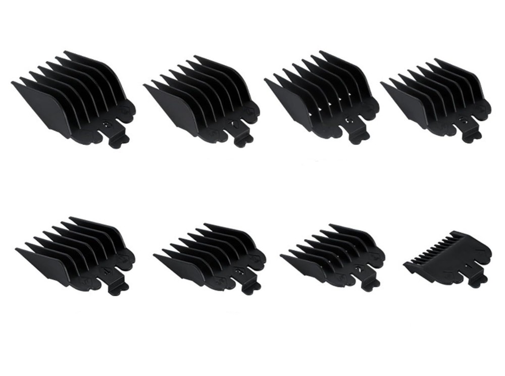 8 Pcs Professional Hair Clipper Combs Guides, Wahl Replacement Guards Set...