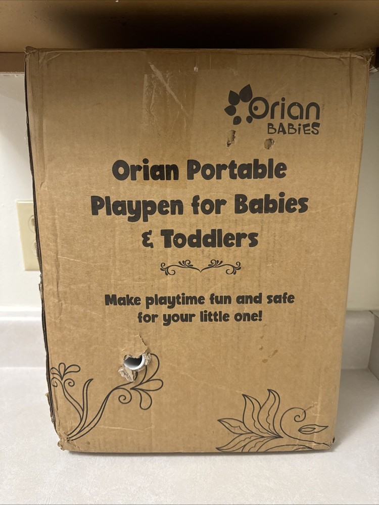 Orian Babies Portable Playpen 50” 50”