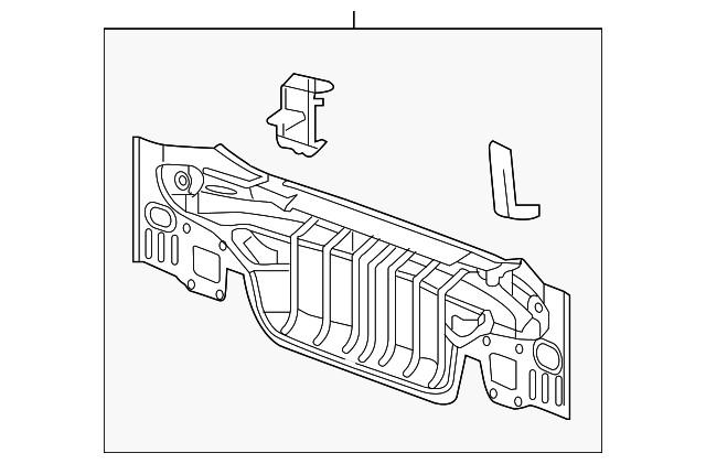Genuine GM Rear End Panel Assembly 23327960