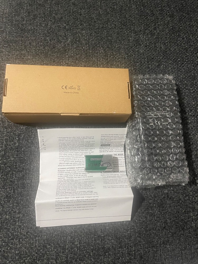 Multifunction Wall Scanner TH430 WALL STUD FINDER! NEW!