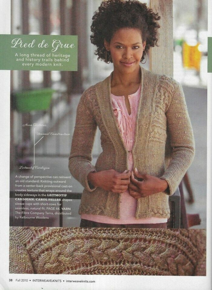 Interweave Knits Magazine Fall 2010 Heritage Techniques Easy Care Wools