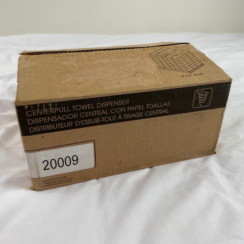 20009 Gray Cascades Center Pull Towel Dispenser Dispensing Dynamics