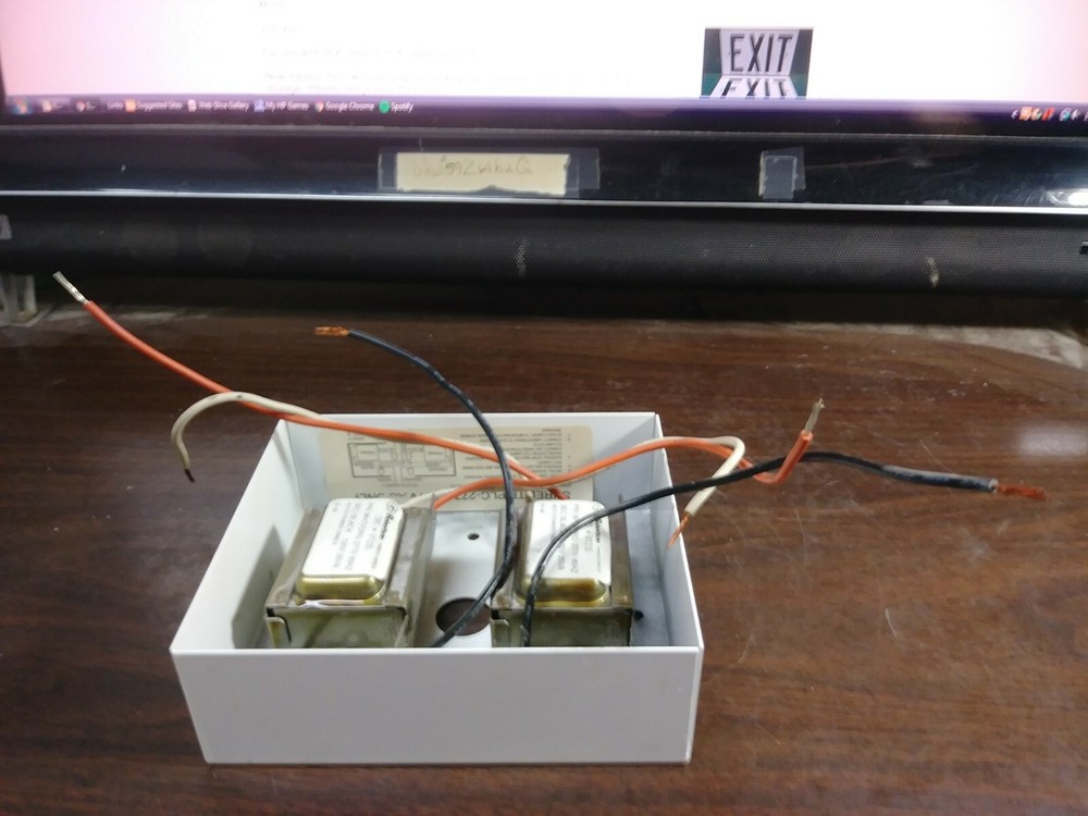 SURE-LITES PLC-277-P CANOPY CONVERSION KIT FOR EXIT LIGHT NEW IN BOX