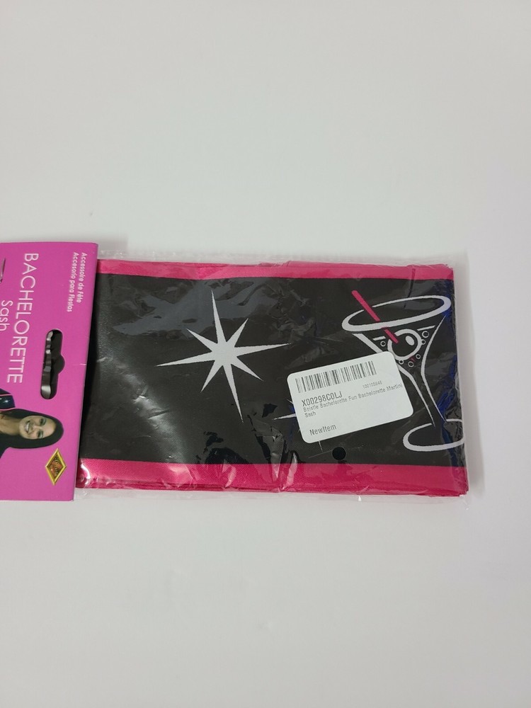 Beistle Bachelorette Fun Bachelorette Martini Sash