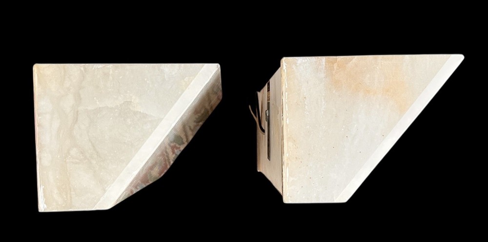 Spanish Alabaster Sconces by Sarreal Art