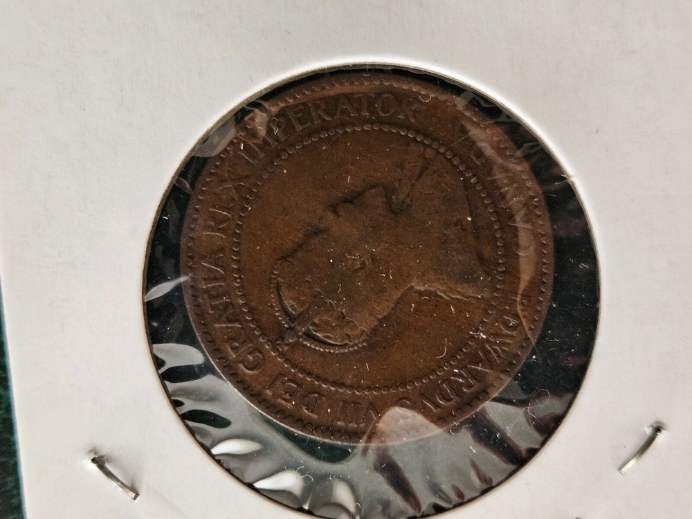 1906 Canada One Cent Queen Victoria Large Cent