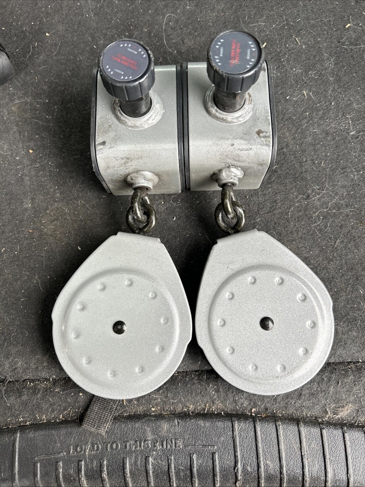 BOWFLEX ULTIMATE 2 SLIDER PULLEYS w/LOCK KNOBS (2)