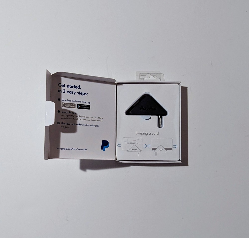 PayPal Mobile Phone Card Reader for iPhone, Android, and Windows Devices