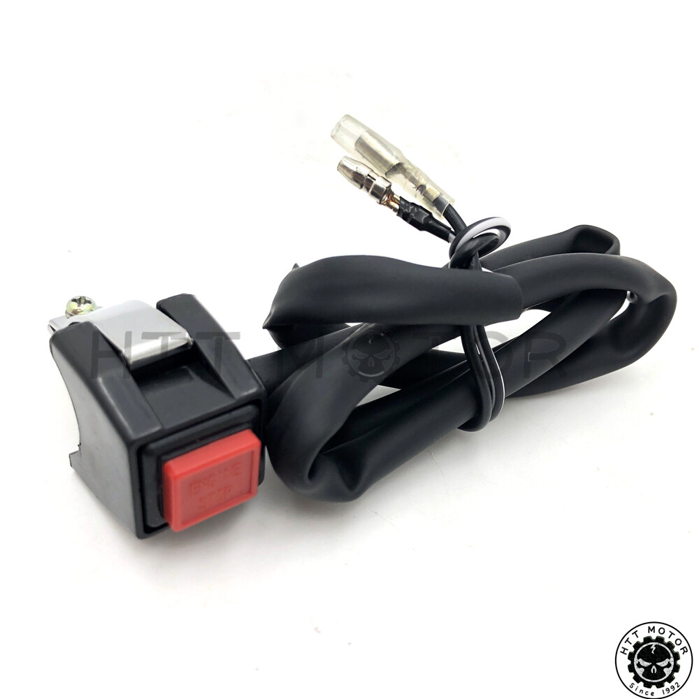 ENGINE STOP 7/8" Switch Push Button For ATVs Scooter Snowmobile Universal
