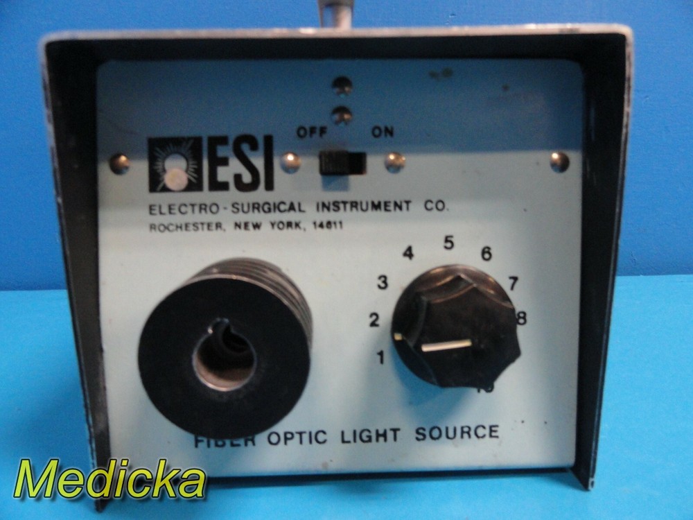 Fiber Optic Light Source by Electro-Surgical Instrument (ESI) ~ 17479