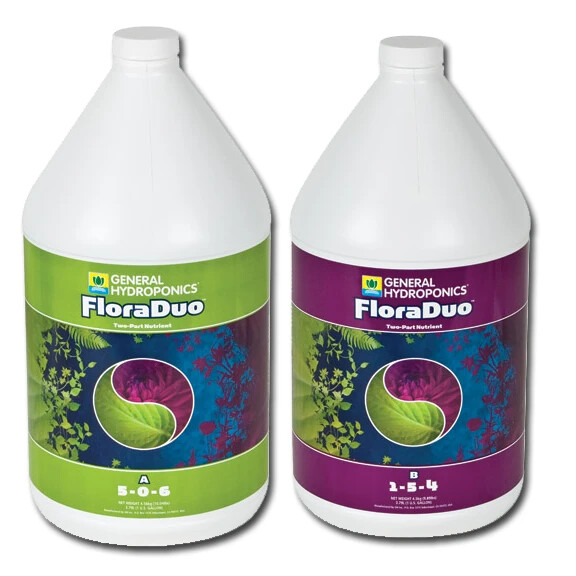 General Hydro Flora Duo A & B Gallons