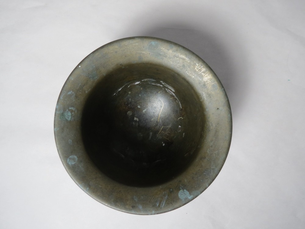 Bronze/Brass Mortar bowl, heavy