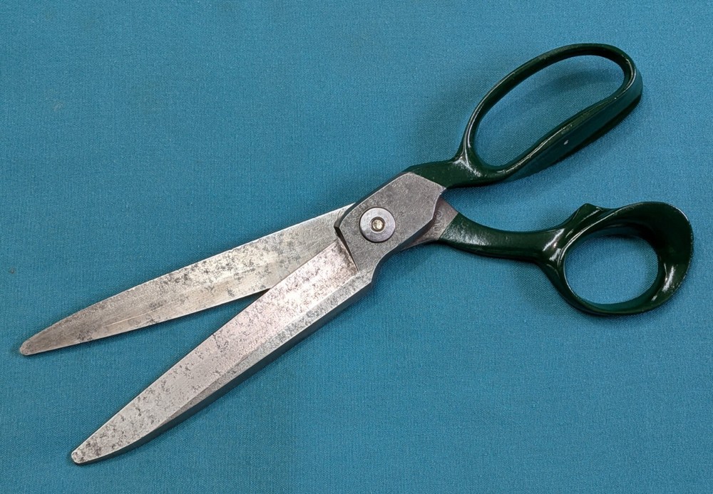 Unknown 12" Heavy Duty Scissors/Shears w/ Fresh Paint and Sharpening