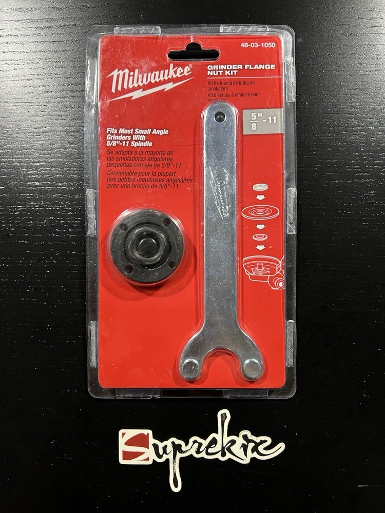 Milwaukee Spanner Wrench and Lock Nut Combination Kit 48-03-1050